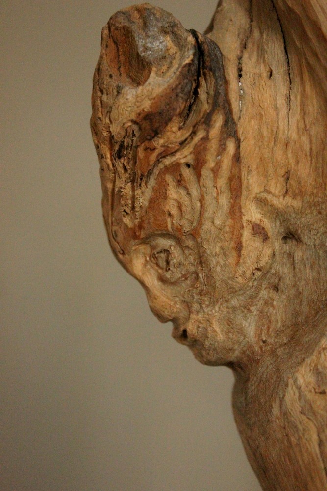 Esprits de Camille Tutin, sculpture sur bois